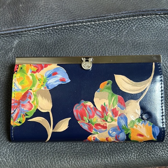 Patricia Nash Women's Cauchy Frame Wallet - Italian Leather, RFID Protection, Multiple Card Slots & Pockets